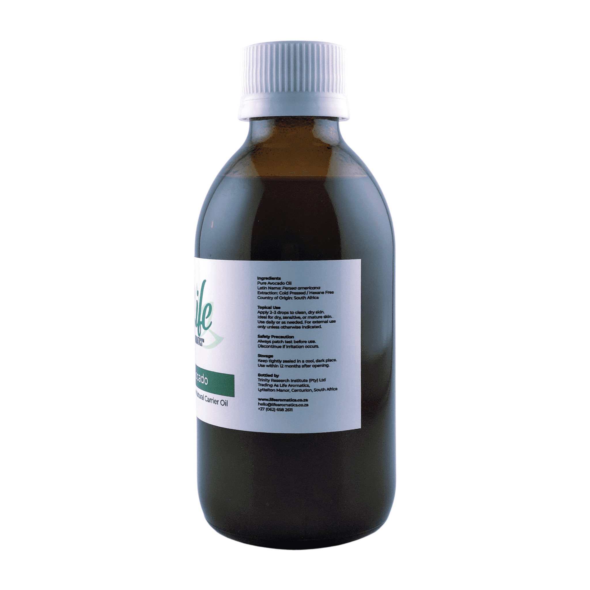 Life-Aromatics-Natural-Avocado-Oil-200ml-Side