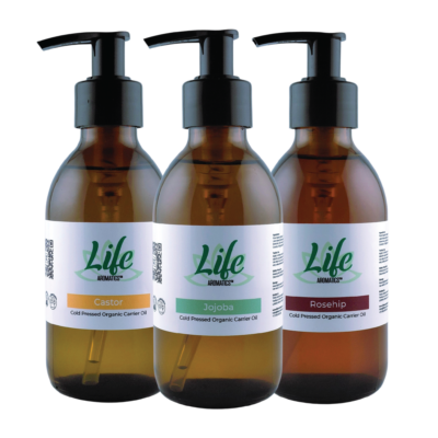 Castor Oil – Jojoba Oil – Rosehip Oil Bundle Pack